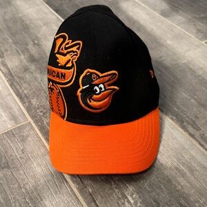 Orioles -toddlers New Era Black and Orange Embroidered Cap